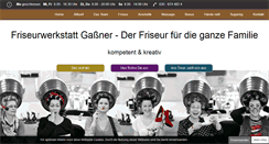 Desktop Screenshot of friseurwerkstatt-team-gassner.de